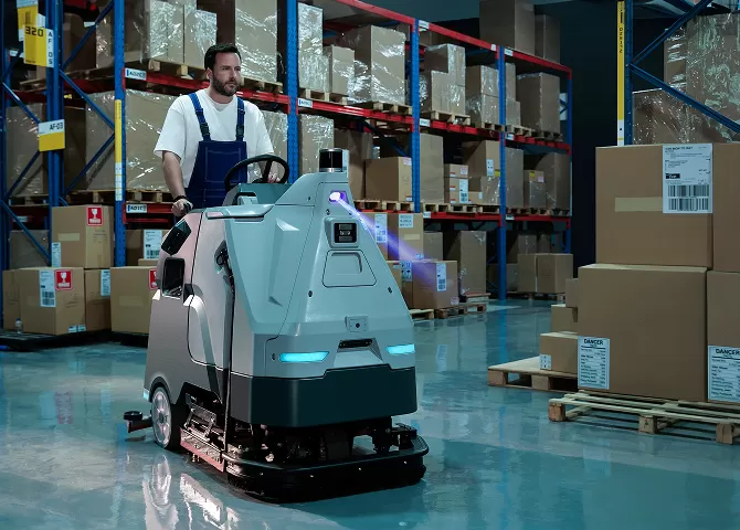 robotic industrial cleaning