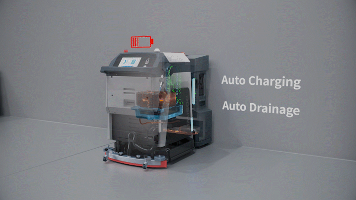 5-in-1 intelligente Docking station ermöglicht voll unbemannte