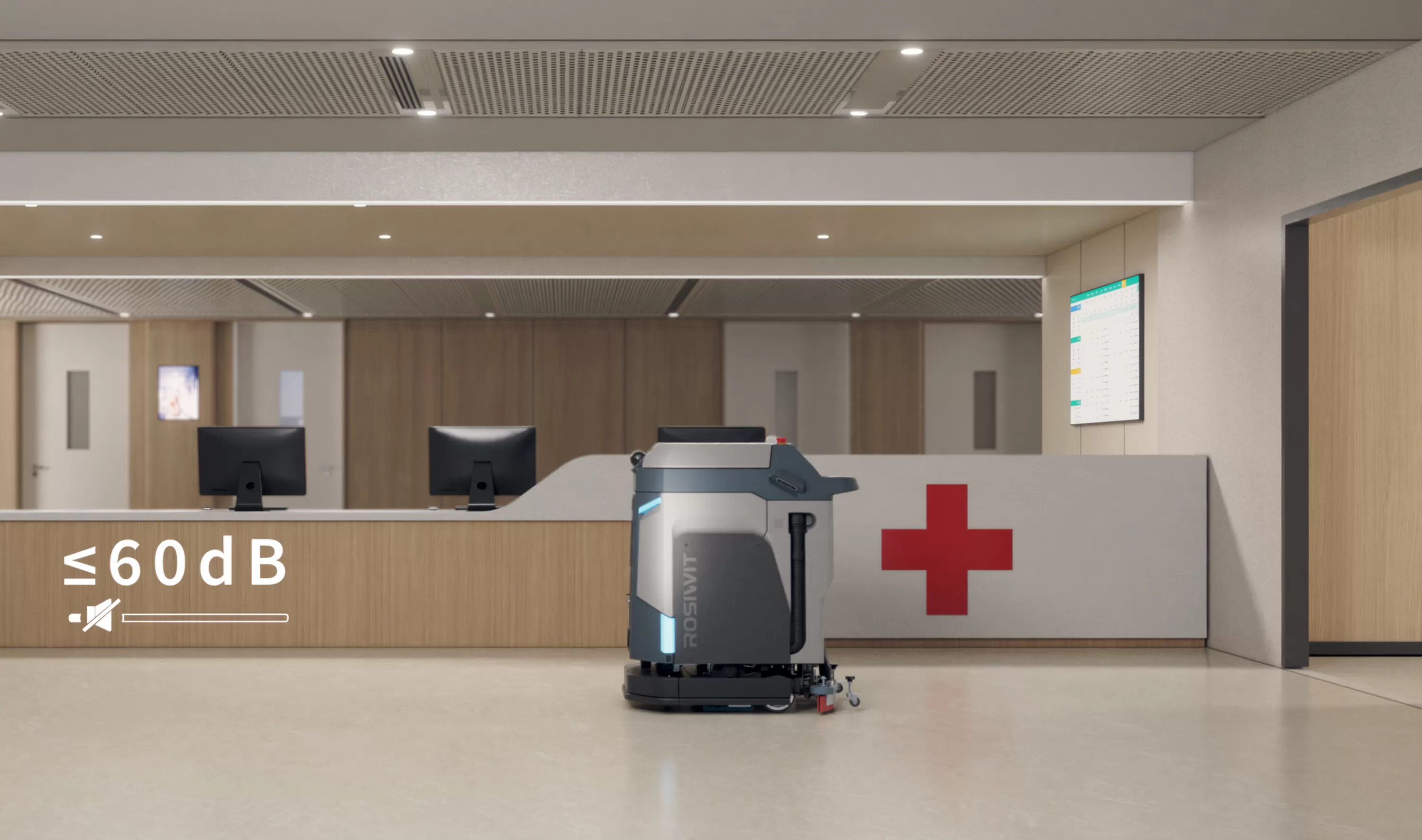 60 dB Ultra-Leise Betrieb