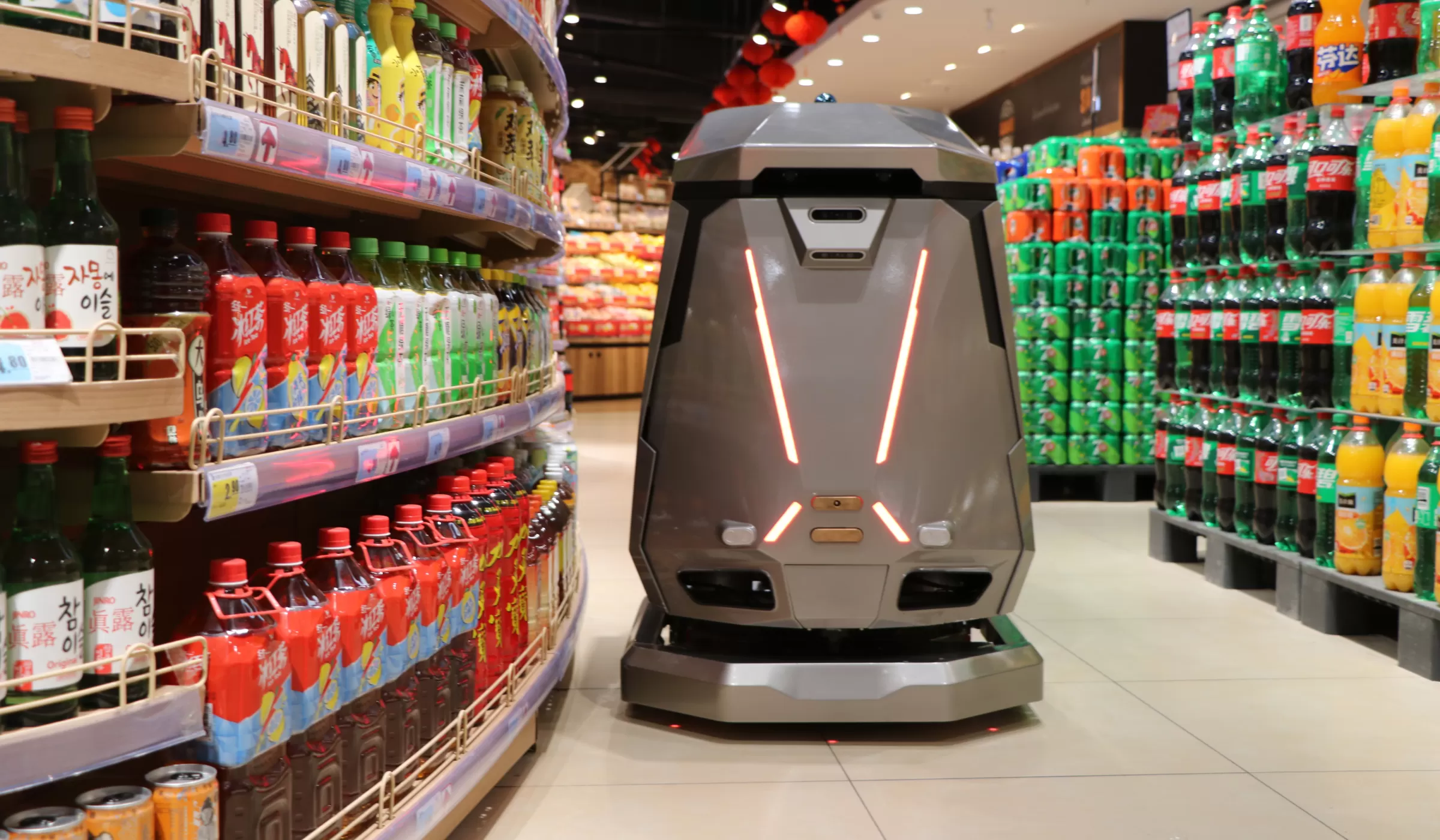 commercial cleaning robot