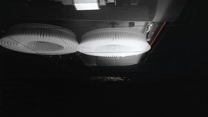 600 RMP Walz bürsten zum Kegen und Schrubben