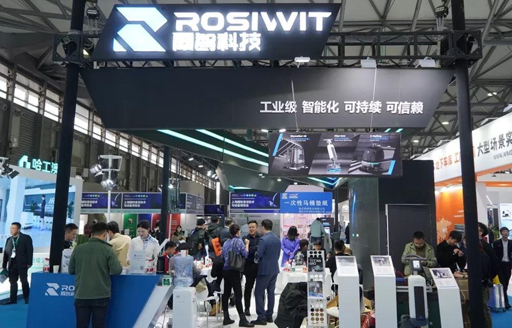 Rosiwit Cobotics auf der CCE Shanghai 2024 mit der industriellen und profession ellen neuen Produkte in führung von Titan 810