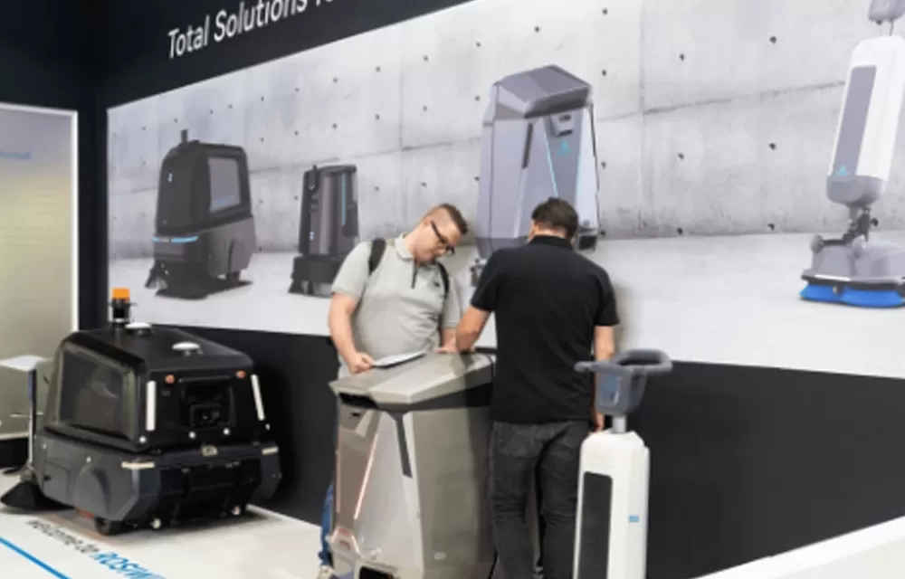 Rosiwit präsentiert auf der CMS Berlin 2023 Total Solutions für die Reinigung von Cobotics
