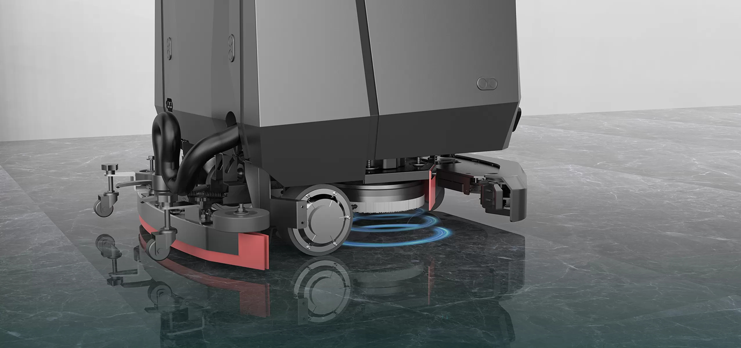 Selbst boden reinigungs maschine